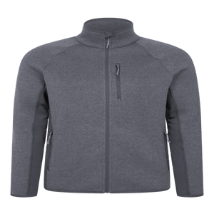 Veste polaire unisexe personnalisée, coupe-vent imperméable style urbain avec col montant, logo frontal et poches zippées - Product Image 5