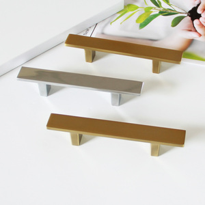 Cost-Effective Price Modern Minimalist Zinc Alloy Cabinet <b>Pull</b> Rectangular <b>Bar</b> Handle <b>for</b> Kitchen Bathroom Dining Room Furniture - Product Image 4