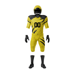 Prix de gros, faible MOQ, maillot de football américain respirant, qualité supérieure, tenue d'équipe confortable, uniforme de football américain - Product Image 1
