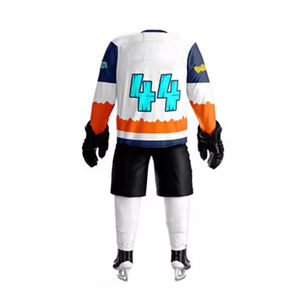 Impresión de camisetas de hockey sobre hielo, camiseta de hockey sobre hielo de poliéster de alta calidad, diseño gratuito, uniforme de hockey sobre hielo sublimado barato - Product Image 3