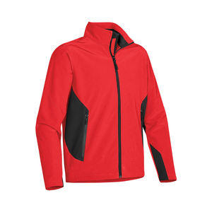 Chaqueta Softshell con Capucha y Diseño Personalizado para Hombre, Cortavientos de Otoño con Forro Polar y Cierre de Cremallera, Gran Venta - Product Image 3