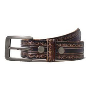 Cinturón de Cuero para Hombre a la Moda con Hebilla de Pin, Estilo de Diseñador, Cinturón de Cuero Genuino para Hombre, Cinturón de Cintura de Cuero para Hombre, Personalización de Marca - Product Image 4