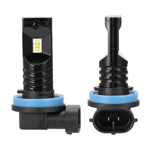 2 Pezzi Lampadine LED H8/H9/H11 da 80W per Fendinebbia e Luci Diurne, 6000K Bianco, IP68 Impermeabili, 600lm - Product Image 1