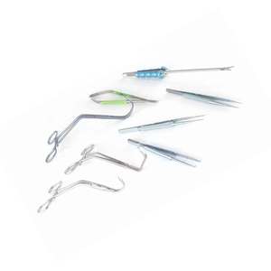 ชุดเครื่องมือผ่าตัดหัวใจแบบไมโครสำหรับการผ่าตัดหลอดเลือดหัวใจ CABG ยี่ห้อ Altomme Instruments จำนวน 9 ชิ้น ทำจากสแตนเลสสตีล ชุดอุปกรณ์ผ่าตัดหัวใจแบบใช้มือ ได้รับมาตรฐาน CE - Product Image 4