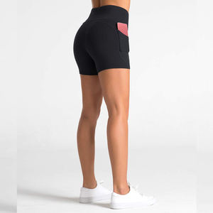 Pantalones cortos de yoga con spandex flexible para mujer - Product Image 2