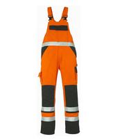Overoles de Trabajo de Alta Visibilidad para Hombre RICSA INTERNATIONAL, Certificación CE, Detección de Agujas, Franjas Reflectantes Amarillas y Azules, Resistentes al Calor