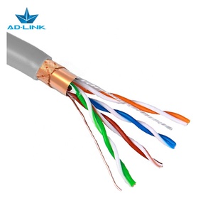 <span class=keywords><strong>สาย</strong></span>แลน SFTP <span class=keywords><strong>Cat5e</strong></span> ขนาด 24awg ยาว 305 ม./กล่อง พร้อมฉนวนป้องกันแบบถักด้วยอลูมิเนียมฟอยล์และปลอกหุ้ม PVC/LSZH <span class=keywords><strong>ราคา</strong></span>โรงงาน - Product Image 5