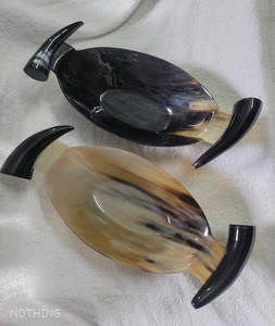 Cuenco de Cuerno Pulido de Lujo para Ensaladas, de Alta Calidad para Limpieza del Hogar, Ideal para Regalos, de la Marca Crescent Crafts de la India - Product Image 4