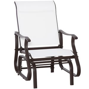 Sedia Pieghevole da Giardino in Metallo per Esterni, Ideale per Sedute Rilassanti e Tranquille - Product Image 1