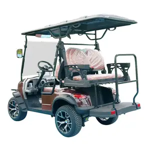 Cheap Chinese Golf Carts For Sale Electric Lithium 48V Battery DOT Approved 4 Seater Car Price Buggy 4 Seater Cars China Prices