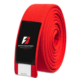 Cinturón de Karate para Entrenamiento de Artes Marciales, Ligero, de Algodón de Alta Calidad, Resistente y Fuerte, para Adultos, Principiantes y Competición - Product Image 1