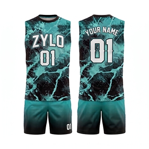 ชุดยูนิฟอร์มทีมฟุตบอลแบบมีธง 7v7 แบบสั่งทำพิเศษ เสื้อเจอร์ซีย์แขนกุดสำหรับเยาวชน ขายส่ง - Product Image 3