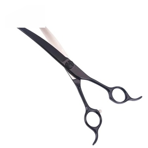 Ciseaux de coiffure Ryzer Studio en acier inoxydable pour droitiers, pointe affûtée, manche long, en plastique, non pliables, qualité A+, service OEM pour - Product Image 1