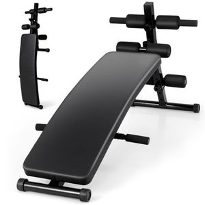 Panca Pieghevole Moderna per Addominali, Attrezzatura da Palestra Sicura, Panca per Manubri/Pesi per Allenamento, Panca Pieghevole per Panca Piana - Product Image 1