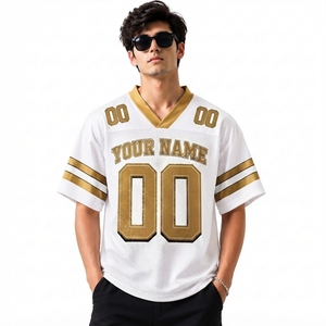 Camiseta de Fútbol Deportiva Personalizada 100% Poliéster con Malla, Impresión por Transferencia de Calor, Unisex, Proveedor de Ropa Deportiva OEM - Product Image 3