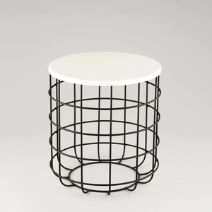 Table d'appoint ronde en métal doré antique, table à thé en laiton antique pour salon, décoration intérieure - Product Image 3