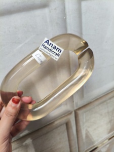 Adornos de Pared de Cadena Acrílica Modernos Personalizados, Hechos a Mano, Decoración Colgante de Resina Moderna para el Hogar, Listos para el Festival Diwali - Product Image 3