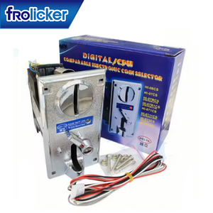 Selector de Monedas Metálico FRO HI-071CS DC 12V (Negro+Gris) - Product Image 2