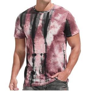 T-shirt en coton uni de haute qualité pour hommes - Product Image 1