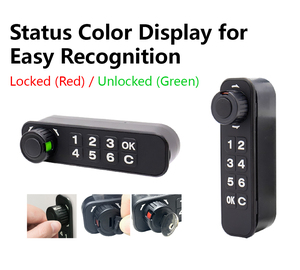 ตู้ล็อกเกอร์บริการ Odm พร้อมระบบล็อกด้วย RFID และรหัสผ่าน สำหรับบ้านและสำนักงาน 2-in-1 ล็อกเกอร์อิเล็กทรอนิกส์ - Product Image 2