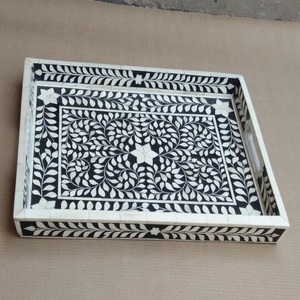 ถาดเสิร์ฟแบบฝังกระดูกสำหรับบ้านโรงแรมหรือร้านอาหารเพื่อการตกแต่งโต๊ะรับประทานอาหาร - Product Image 5