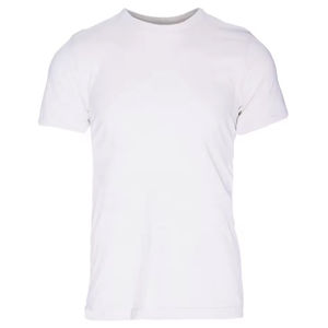 Camiseta Minimalista de Cuello Redondo, 100% Algodón, Ecológica, Sostenible, en Verde, 220 Gramos - Product Image 3