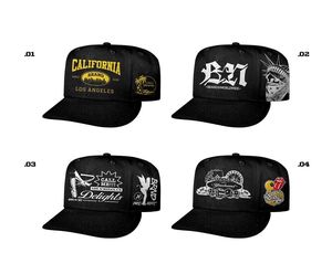 Gorras Snapback Personalizadas de Colección de Alta Gama con Bordado 3D de California, Gorras Deportivas de Hip Hop de 5 Paneles de Algodón para Hombre - Product Image 5