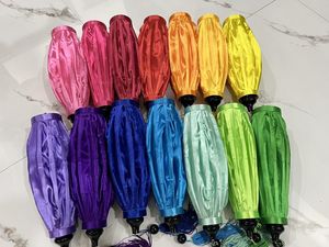 Linterna de Bambú Hecha a Mano en Vietnam, Decoración Colgante para Fiestas al Aire Libre, Bodas, Cubierta de Tela Pintable DIY - Product Image 5