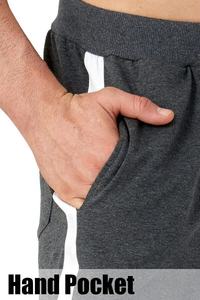 กางเกงวอร์มผ้าแคนวาสสำหรับผู้ชายกางเกงวิ่งออกกำลังกายผ้าฝ้าย100% ตรงแบบลำลองออกแบบได้ตามต้องการ - Product Image 5