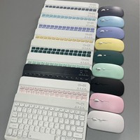 Interface USB pour jeux, ensemble clavier et souris Bluetooth, charge sans fil pour téléphones mobiles Apple, tablettes, universel pour Macaron
