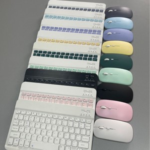 Set Tastiera e Mouse Wireless con Interfaccia USB per Gaming, Ricarica Wireless per Telefoni Cellulari e Tablet <span class=keywords><strong>Apple</strong></span>, Universale per Macaron - Product Image 5