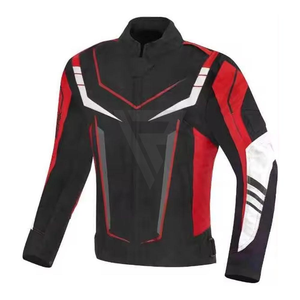 Combinaison de course personnalisée bleu-gris imperméable, respirante, coupe-vent, anti-UV pour homme, équipement de protection de haute qualité résistant au froid pour moto - Product Image 2
