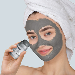 Stick de traitement exfoliant à base de plantes avec de l'argile de kaolin Niacinamide huile d'arbre à thé hamamélis pour purifier la peau et minimiser la taille des pores - Product Image 3