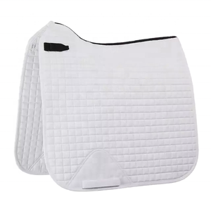 Housse de selle de dressage Horsekraft en coton de haute qualité avec doublure en maille et rembourrage en polaire pour la protection de la selle d'équitation - Product Image 1