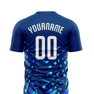 Uniforme de Fútbol Hecho en Fábrica al Por Mayor con Logotipo Personalizado Impreso, Jersey de Fútbol de Manga Corta y Pantalones Cortos de Primera Calidad con MOQ Bajo - Product Image 6