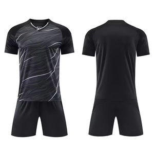 Tenue de football pour homme adulte 100% polyester respirant à séchage rapide, personnalisable avec nom d'équipe, couleur unie, fermeture à cordon, service OEM - Product Image 6
