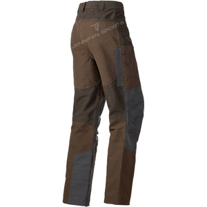 กางเกงคาร์โก้ผู้ชายสำหรับกิจกรรมกลางแจ้ง หนังเทียม 100% ยืดหยุ่น เหมาะสำหรับเดินป่า ล่าสัตว์ ใส่ลำลอง มีกระเป๋าหลายช่อง กางเกงทำงานผู้ชาย ทรงจ็อกเกอร์ ไซส์ใหญ่ - Product Image 2