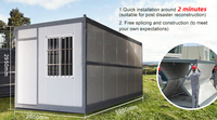 Hoge Kwaliteit X-Type Opvouwbaar Huis 20 pieds 40 pieds préfabriqué Snelle Installatie Opvouwbare Conteneur Huis Petite Maison Huizen