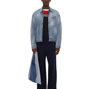 Veste de travail automne-hiver de haute qualité pour hommes toile de coton personnalisée taille XL veste en jean de mode décontractée d'extérieur de rue haute - Product Image 5