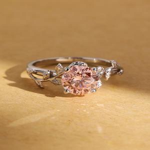 Bagues en or de haute qualité avec diamants créés en laboratoire IGI pour femmes, or blanc, jaune, rose 14K 18K, designs de bijoux fins pour fiançailles et mariages - Product Image 1