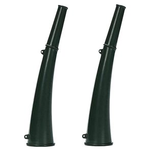 Juego de 4 Cornetas de Latón Pequeñas con Forma de Flor, de Diferentes Colores, Ligeras, para Fiestas - Product Image 3