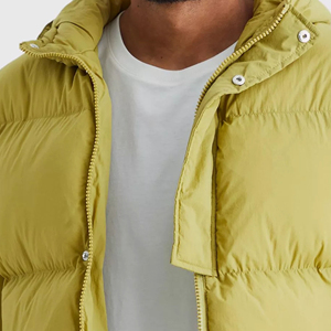 Breathable Insulated Material Warm Comfortable Outerwear For Travel Camping Men Puffer <b>Jacket</b> Lightweight Quilted Winter Coat - Product Image 4