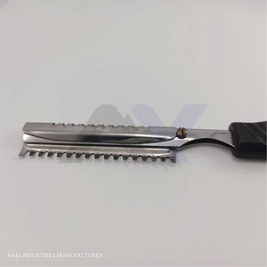 Navajas profesionales para peluquería, peine de barbero para dar forma al cabello, peine de entresacar y alisar, para salón de belleza, barberos y estilistas, navajas texturizadoras - Product Image 2