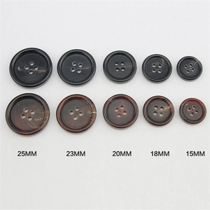 Boutons de costume en corne de haute qualité et durables avec motifs vintage pour hommes et femmes, artisanat naturel - Product Image 6