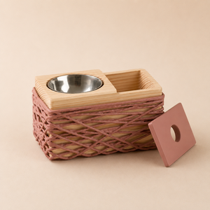 Wood Mubkhar <b>Bakhoor</b> <b>Burner</b> | Arabic Eco-Friendly Hand-made Durable Incense <b>Burner</b> for Oud Home Fragrance Aromatherapy - Product Image 1