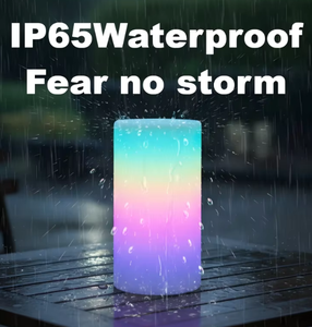 LED Changing Modern White Night <strong>Light</strong> Remote Control Cordless Dimmable Middle Size Plastic Bedrooms/Living Rooms Portable <strong>Table</strong> - Product Image 1