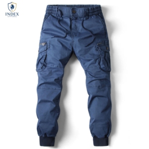 Pantalones Cargo para Hombre, Multibolsillos, Casuales para Exteriores, Pantalones Chino Premium al por Mayor, Ropa Casual de Moda en Algodón Suave - Product Image 1