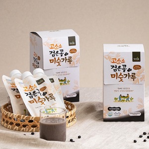 [Samjin Food] Poudre de céréales coréenne aux haricots secs, au lait de soja, d'arachide et de blé, et aux haricots noirs - Product Image 3