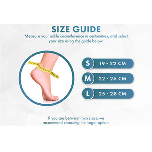 Heavy Duty Neoprene <b>Ankle</b> <b>Support</b> Brace for Sports Workout-Durable Maximum Protection & Adjustable - Product Image 6