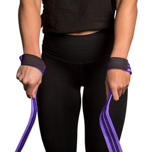 Sangles de musculation personnalisées OEM, réglables, légères, haute élasticité, support de poignet antidérapant, équipement d'entraînement à prix abordable - Product Image 2